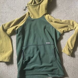 Green/Light Green Melanzana Windpro Hoodie - Men’s Medium